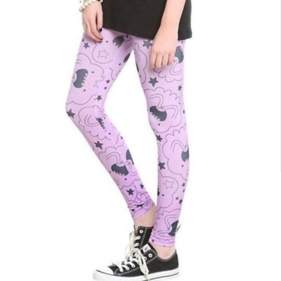 Welovefine Lumpy Space Princess Leggings sz M NWT - Picture 1 of 3